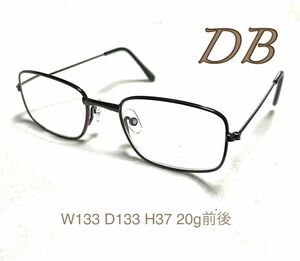 ＋2.5 ダークブラウン色　DB 老眼鏡　金属フレーム　送料込　ザ老眼鏡 