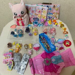 デリシャスパーティプリキュア　トロピカルージュプリキュア　グッズまとめ売り　おしゃべりコメコメ プリコーデドール