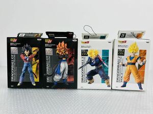 I♪ 未使用 未開封品 ドラゴンボールGT Z 組立式ハイクオリティDXフィギュア ベジータ ゴジータ 孫悟空 トランクス 4点 まとめ