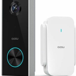 AOSU2Kワイヤレスカメラ付きインターホン外出先からも通話可能新生活