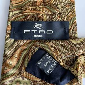 エトロ（ETRO） ベージュペイズリーネクタイ