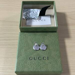  Gucci (GUCCI) Blind for Love blind four Rav earrings new goods unused box attaching 