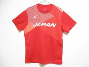 送料無料 試着のみ asics アシックス 龍神NIPPON 男子バレーボール 日本代表 公式 プラクティス Tシャツ サイズＸL