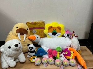 1円スタート たべっ子どうぶつ 動物 アヒル、シロクマ、トド、ニワトリ ぬいぐるみ カバン まとめ売り