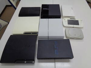 25-10【ジャンク品】PS4・PS3・PS2　など 本体　まとめ売り