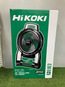 【中古品】★HiKOKI(旧日立工機) 14.4V 18V共用 コードレスファン 充電式 UF18DSAL(NN)本体のみ　IT7EK24310K7