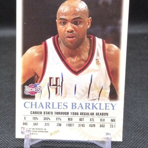 1997-98 SkyBox Auto Charles Barkley Auto Autographの画像3
