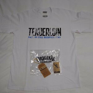 テンダーロイン tenderloin Tシャツ TEE QB white size XL