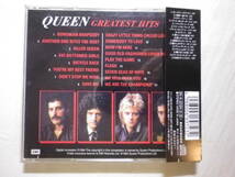 『Queen/Greatest Hits(1981)』(1994年発売,TOCP-8284,廃盤,国内盤帯付,歌詞対訳付,Bohemian Rhapsody,伝説のチャンピオン,地獄へ道づれ)_画像2