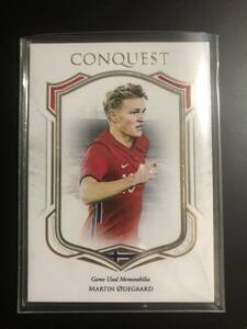 CT08 08/30 マルティンウーデゴール futera unique soccer CONQUEST MARTIN ODEGAAD Game Used Memorabilia ノルウェー代表