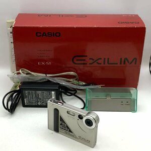 1円～/CASIO/カシオ/EXILIM/EX-S1/箱・付属品付/コンパクトデジタルカメラ/デジカメ/シャッターOK/通電確認済/ジャンク/I022