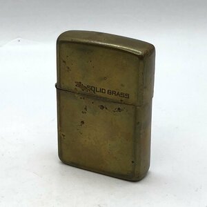 1円～/ZIPPO/ジッポー/SOLIO BRASS/1932/1986/ゴールドカラー/ライター/煙草/喫煙具/喫煙グッズ/コレクション/ジャンク/H002