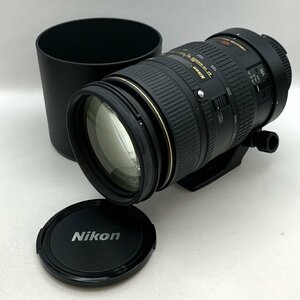 1円～/Nikon/ニコン/ED/AF/VR-NIKKOR/80-400ｍm/F4.5-5.6D/レンズ/一眼カメラ用/オートフォーカス/通電確認済/ジャンク/I111