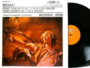 LP STS 15062 【ピアノ】ヴィルヘルム・バックハウス　カール・ベーム　モーツァルト　ピアノ協奏曲 【8商品以上同梱で送料無料】