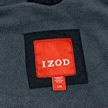 アメリカ古着 IZOD ナイロンフリースベスト ブラック Lサイズ アイゾッド_画像4