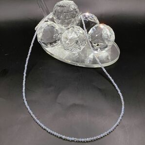 オパール 天然石 ネックレス 2mm 玉使用 パワーストーン キラキラ 宝石