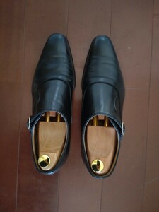 TAKEO KIKUCHI　タケオキクチ　シューズ　革靴　ビジネスシューズ　モンクストラップ　サイズ:04　26.5