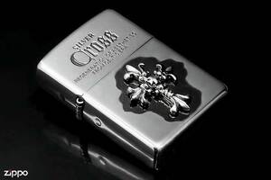 クロスメタル ZIPPO(ジッポー) オイルライター 永久保証 真鍮 シルバー 十字架 定番 レギュラー 風防付き 音が良い シンプル おしゃれ