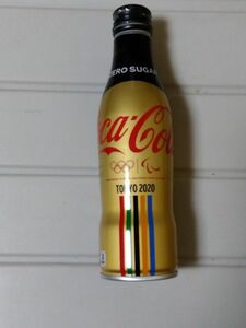 コカ・コーラ 東京オリンピック ゴールドデザイン ボトル 空き缶コカコーラ 250ml コカコーラ 