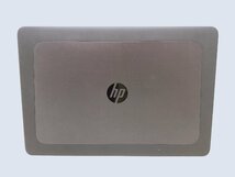 HP ZBOOK 15 G3 Xeon E3-1505M v5 2.8GHz 16GB SSD256GB 15.6 ジャンク扱い H12265_画像4