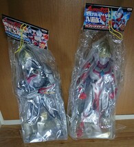 ☆送料無料☆【未開封】ウルトラマンネクサス ビッグサイズソフビフィギュア32cm ジュネッス&アンファンス ２体セット プライズ品_画像1