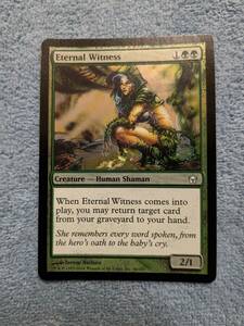 MTG【Foil/英】永遠の証人/Eternal Witness　[5DN]