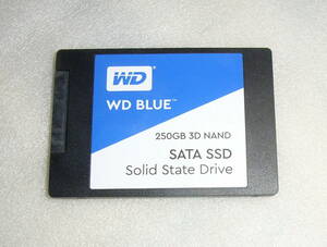 WDS250G2B0A ［WD Blue 3D NAND 2.5インチ 7mm SATA 250GB］