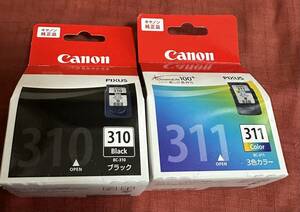 【送料無料】Canon 純正品 インクカートリッジ BC-310/311セット