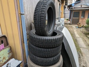 【TOM】 YOKOHAMA ヨコハマ アイスガード ice GUARD iG50 PLUS 4本セット スタッドレスタイヤ 155/65R14 2020年 7部山