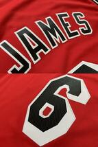 【希少】 レブロン・ジェームズ NBA HEAT JAMES ＃6 adidas アディダス ユニフォーム マイアミ・ヒート　ジャージ バスケ XL　コービー_画像7