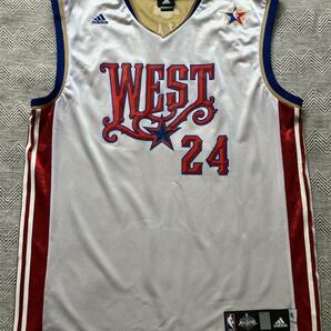 【希少】 NBA 2008年 NBA ★オールスター　コービー・ブライアント BRYANT ＃24 ★adidas アディダス ユニフォーム ジャージ XL