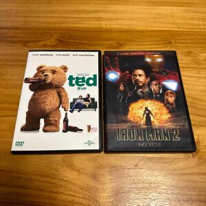 【2本セット】アイアンマン2 テッド ted DVD