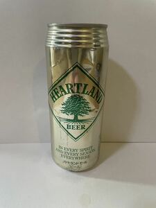 空缶 昭和レトロ ハートランドビール 1989年製造 レトロ缶 当時物 旧車 ブリパイ レトロ