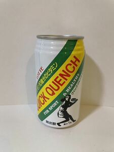 空缶 昭和レトロ クイッククエンチ 1989年製造 レトロ缶 空き缶 当時物 旧車 ブリパイ レトロ
