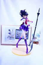 1円 塗装済 完成品 ガレージキット 美少女戦士セーラームーン セーラーサターン リペイント フィギュア ガレキ sailormoon WF2024w 冬_画像10