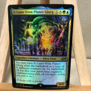 MTG FOIL《It Came from Planet Glurg》[UNF] 金R 英語版 Unfinity 神話レア