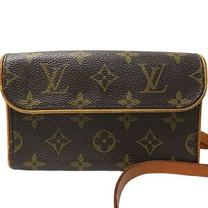 【格安】1,000円～ LOUIS VUITTON ルイヴィトン ポシェットフロランティーヌ モノグラム M51855 ウエストポーチ [M4638] 