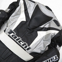 【大きいサイズ】RS TAICHI アールエスタイチ レーシングスーツ 革ツナギ ブラック系 サイズ52 バイク オートバイ [M4649]_画像7