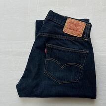 【希少】00's Levi's 501XX バレンシア工場製 濃紺 デニム_画像2