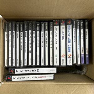 PS用ゲームソフト　60サイズ　ジャンク品④