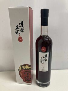 達磨正宗 ビンテージ古酒 昭和62年 (1987年) 未開栓