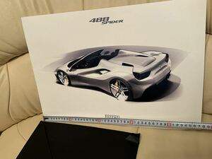 フェラーリ488スパイダー ポスター