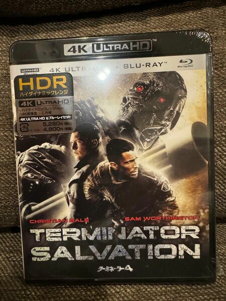 新品　ターミネーター4 4K UHD&ブルーレイセット('09米)〈2枚組〉