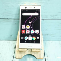 docomo Xperia XZ1 Compact SO-02K white silver 本体 白ロム SIMロック解除済み SIMフリー 624950_画像1