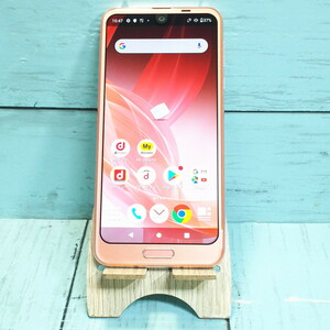 docomo SH-03K AQUOS R2 ピンク 本体 白ロム SIMロック解除済み SIMフリー 356072