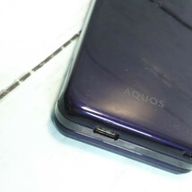 docomo AQUOS SH-01J ブルーブラック ネイビー ケータイ SHARP 本体 白ロム SIMロック解除済み SIMフリー 991530_画像10