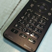 docomo AQUOS SH-01J ブルーブラック ネイビー ケータイ SHARP 本体 白ロム SIMロック解除済み SIMフリー 121295_画像6