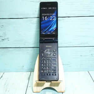 docomo SH-02L AQUOS SHARP cellular phone black body White ROM SIM lock released .SIM free 122366