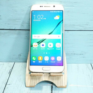 Softbank GALAXY S6 edge 32GB 404SC SCSBA4 White Pearl ホワイト 本体 白ロム [ジャンク] SIMロック解除済み SIMフリー 494958