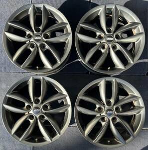 MINI Mini R60 Blackスオーバー Genuine 17 Inch Wheels4本 7J +50 PCD120 ハブ径約73 No.441